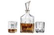 Nachtmann/HERRENPRASENTE - Набор 3 предмета для виски декантер, 2 стакана, хрусталь