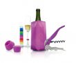 Pulltex/Подарочный винный набор 5 предметов фиолетовый